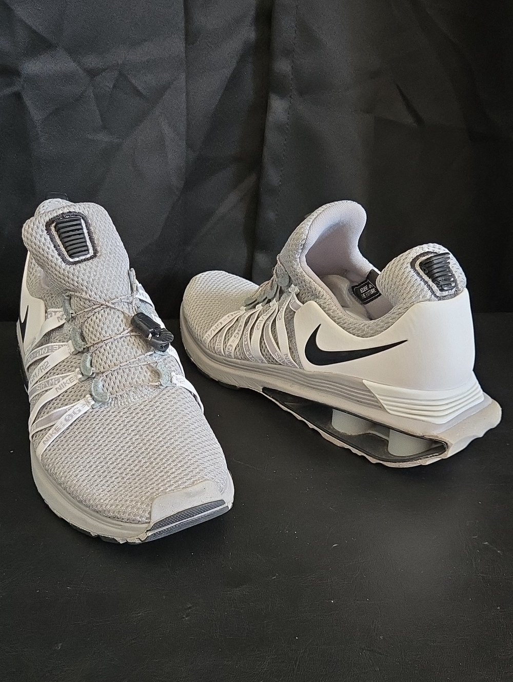 Nike GM/R2 Athletic Shoes Light Gray with Black Swoosh